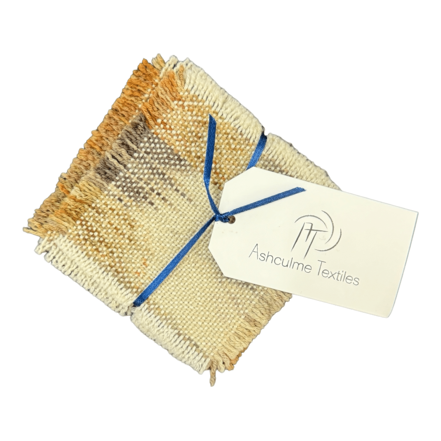 Vibrant Sunset Coaster Set | Alpaca & Silk by Australian artist Fiona Durman