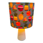 Tutti Frutti Sunshine Lampshade featuring Anna Blattman fabric
