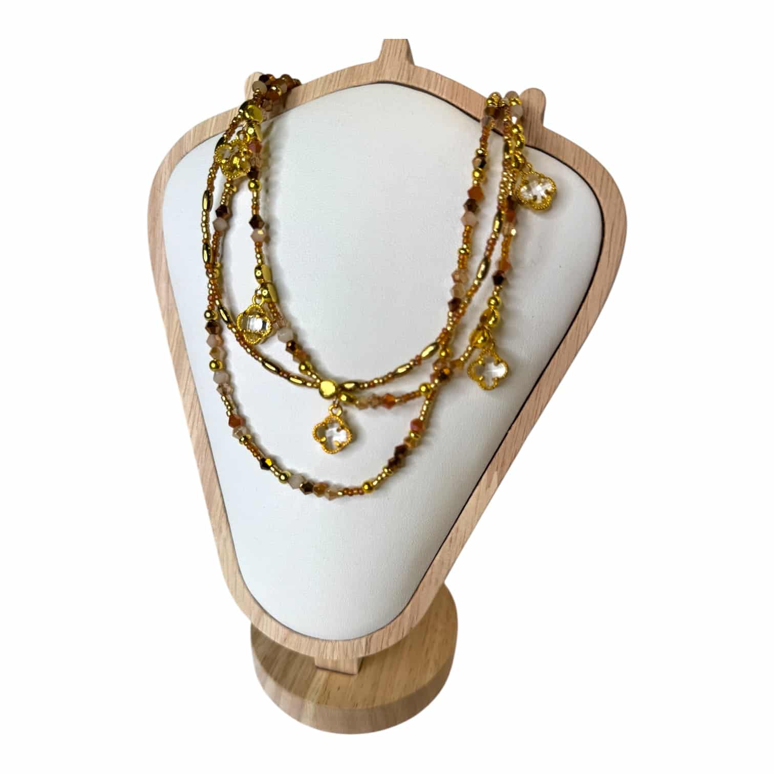 Sunset Glow Layers Necklace