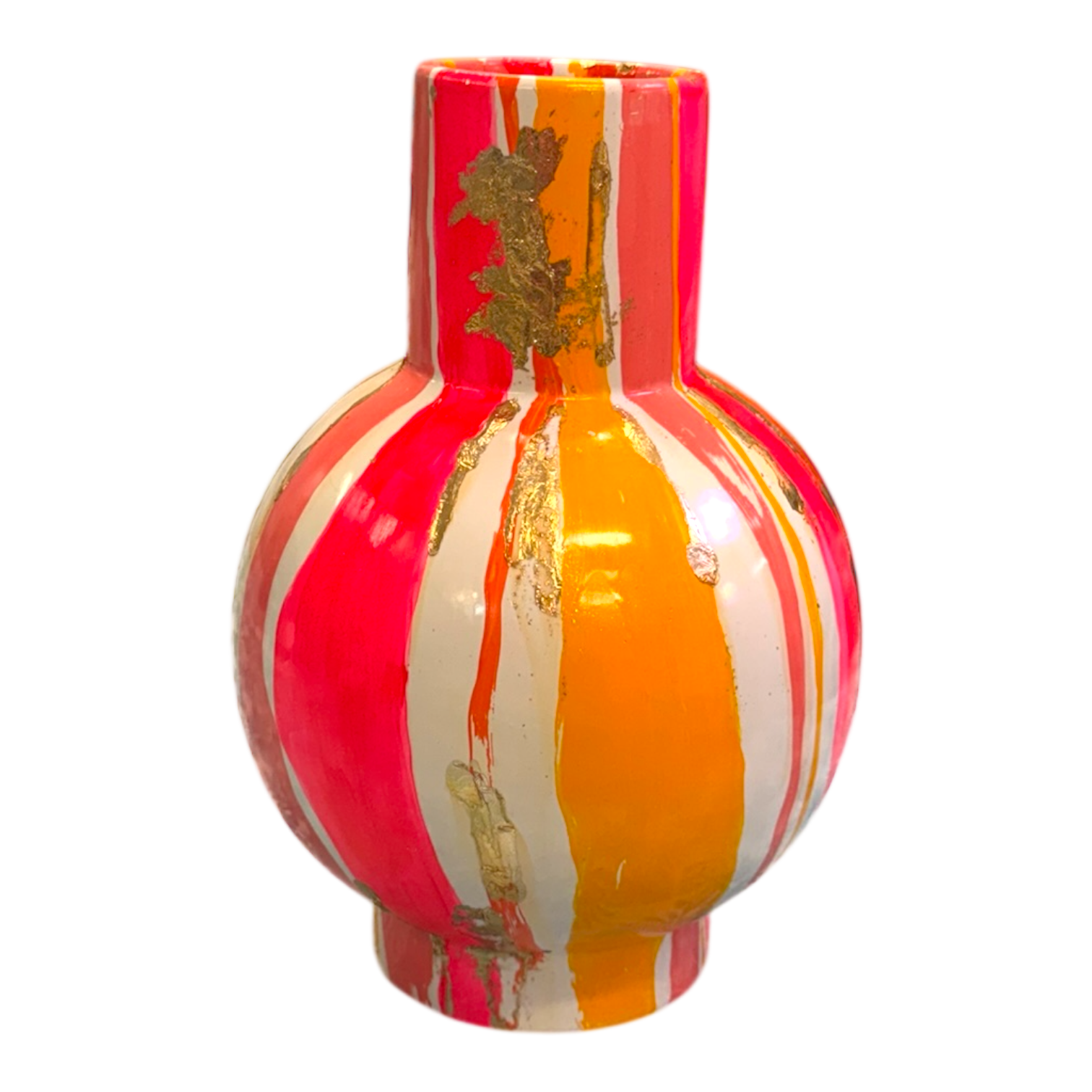Hot Summer Stripes Vase