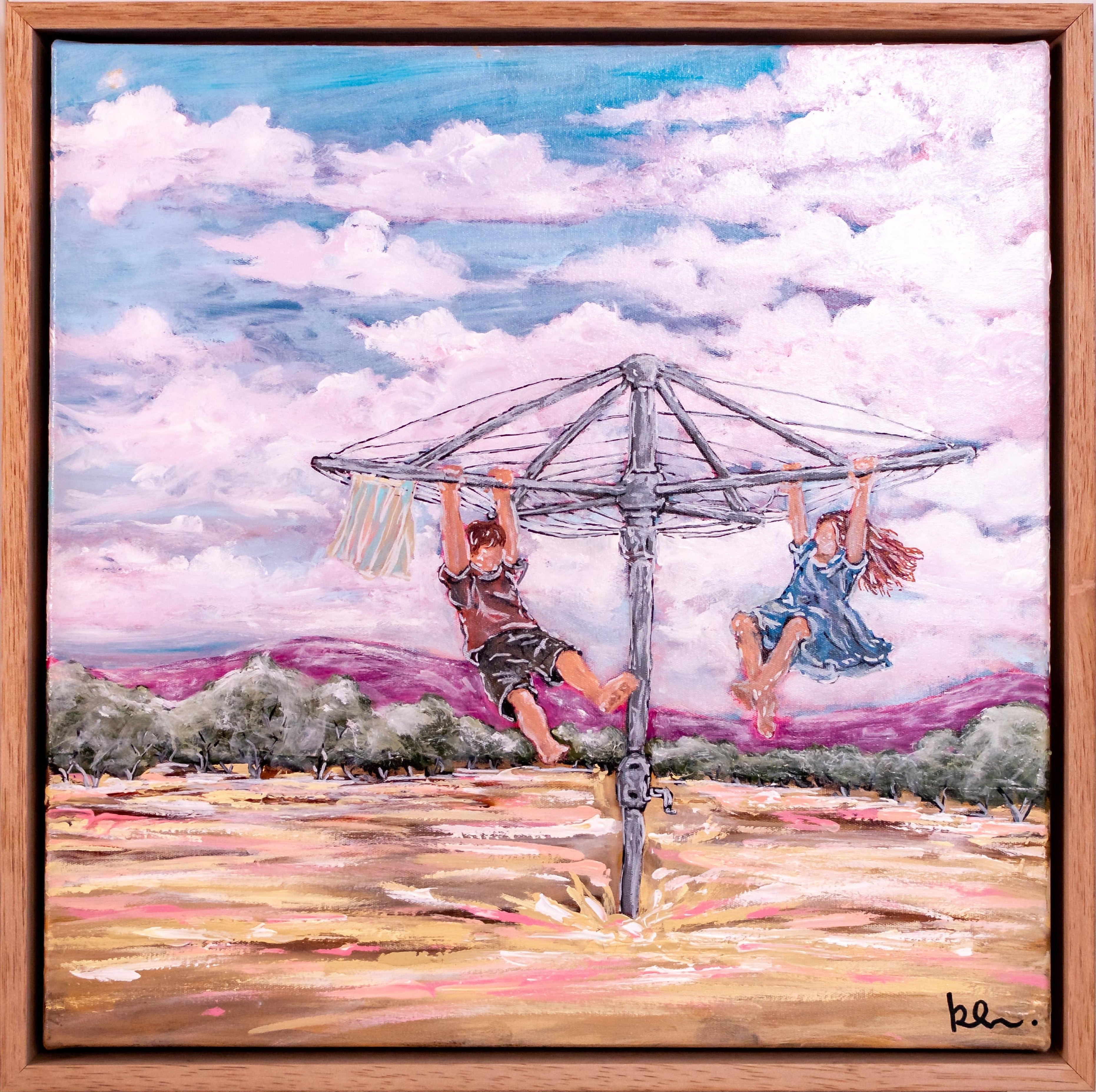 Swinging on the Clothesline