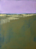 Renelle Harrison’s new works explore colour, horizon, and memory—abstract fields that balance stillness and depth with a quiet emotional resonance.