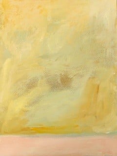 Renelle Harrison’s new works explore colour, horizon, and memory—abstract fields that balance stillness and depth with a quiet emotional resonance.