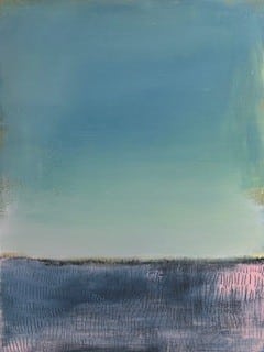 Renelle Harrison’s new works explore colour, horizon, and memory—abstract fields that balance stillness and depth with a quiet emotional resonance.