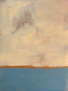 Renelle Harrison’s new works explore colour, horizon, and memory—abstract fields that balance stillness and depth with a quiet emotional resonance.