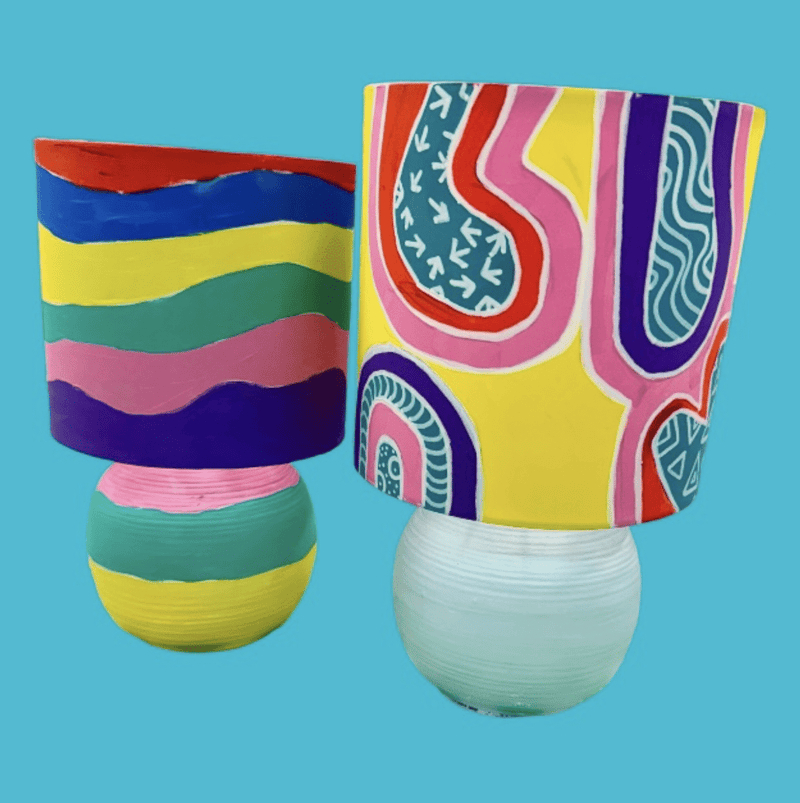 Paint a Bedside Table Lamp