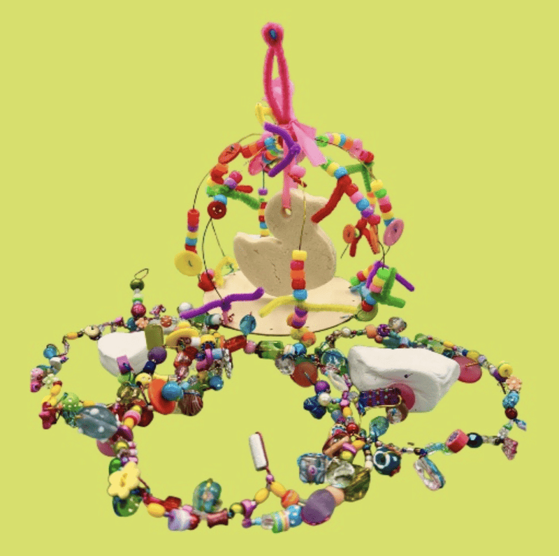 Make a Beaded Bird's Nest