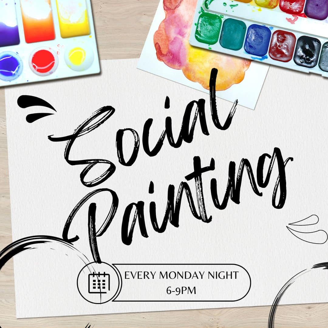 Monday night social painting