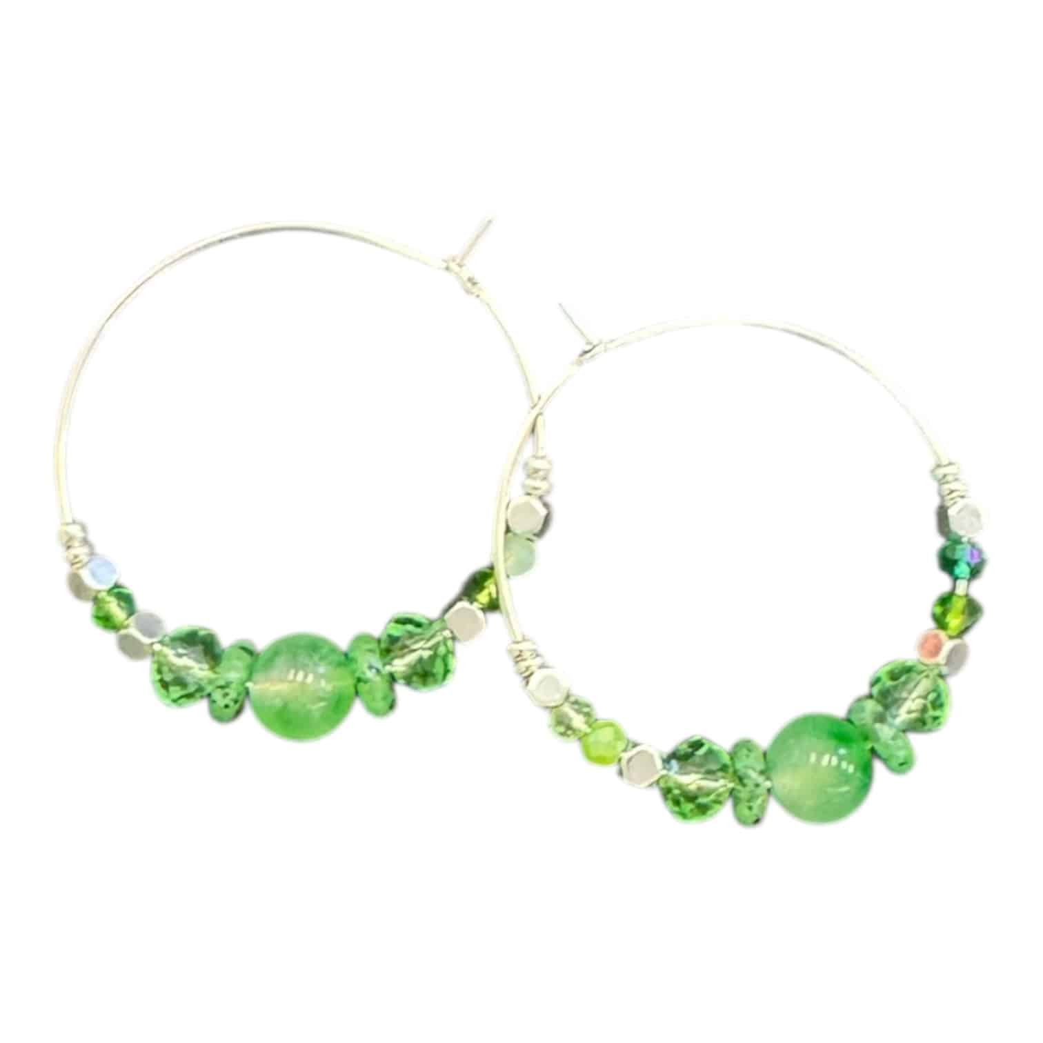 🧡 Amber Glow Hoops