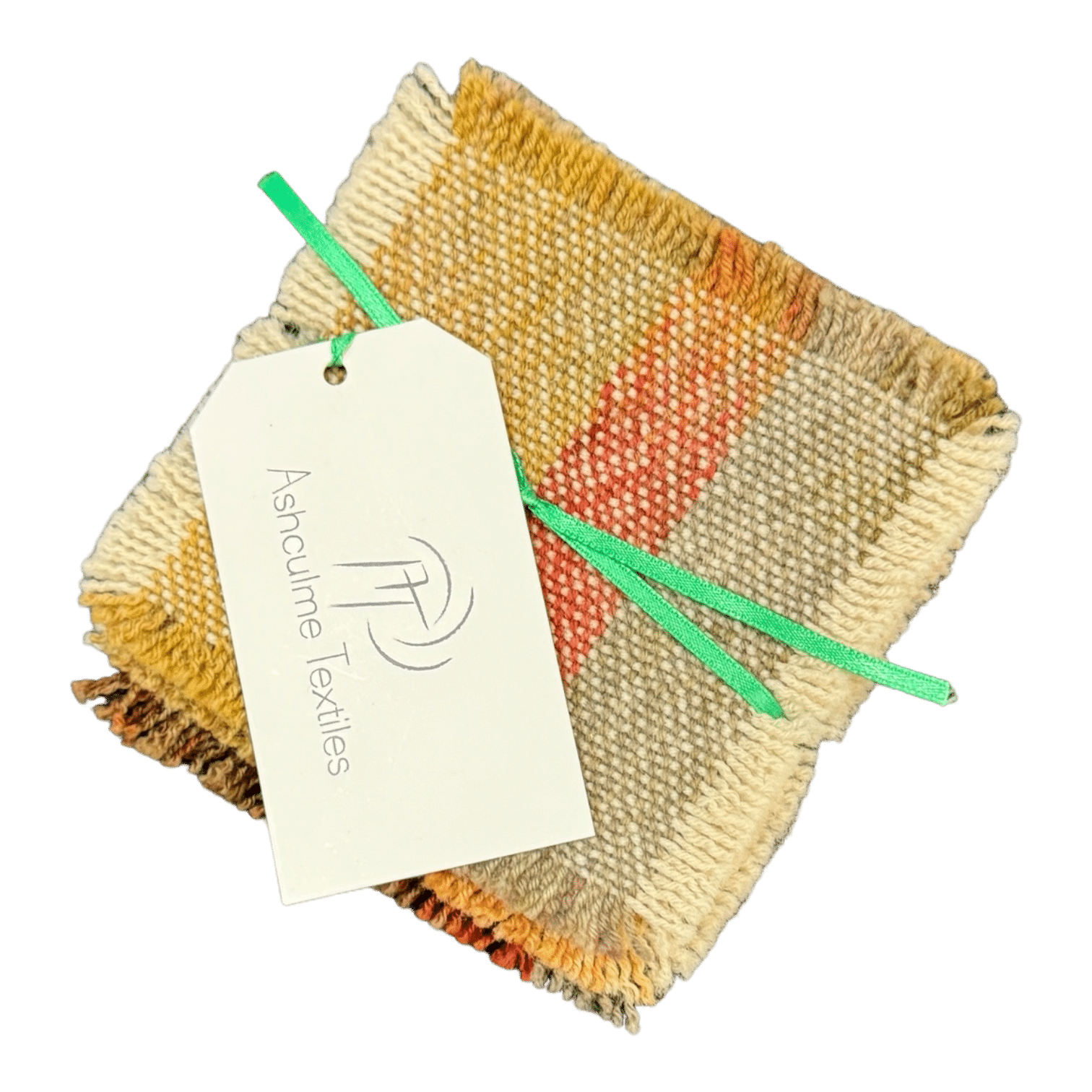 Vibrant Sunset Coaster Set | Alpaca & Silk by Australian artist Fiona Durman