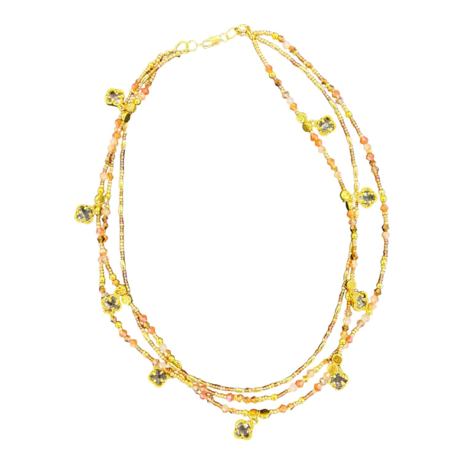 Sunset Glow Layers Necklace