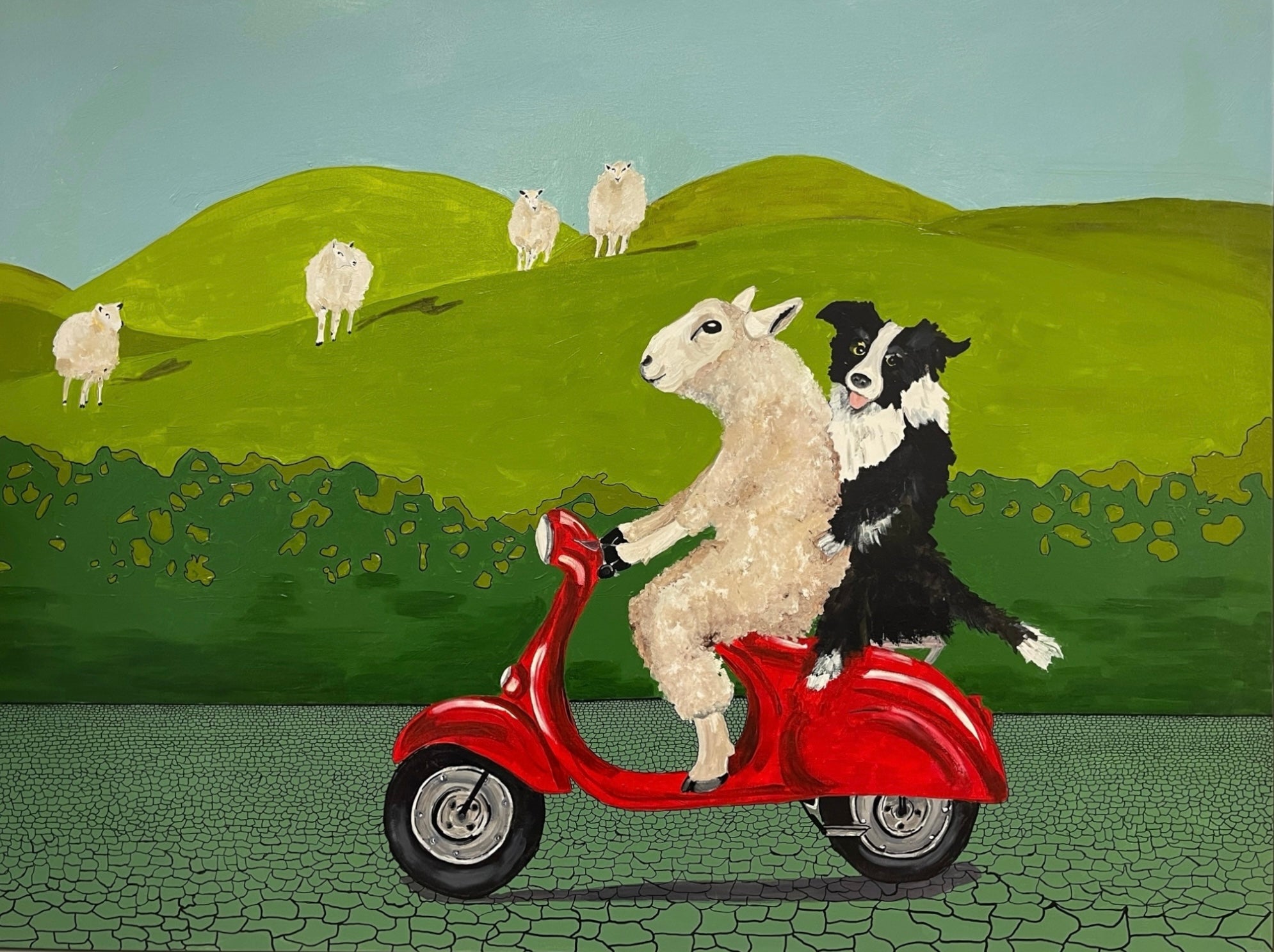 The Great Escape – Original Artwork by Kaye Wild