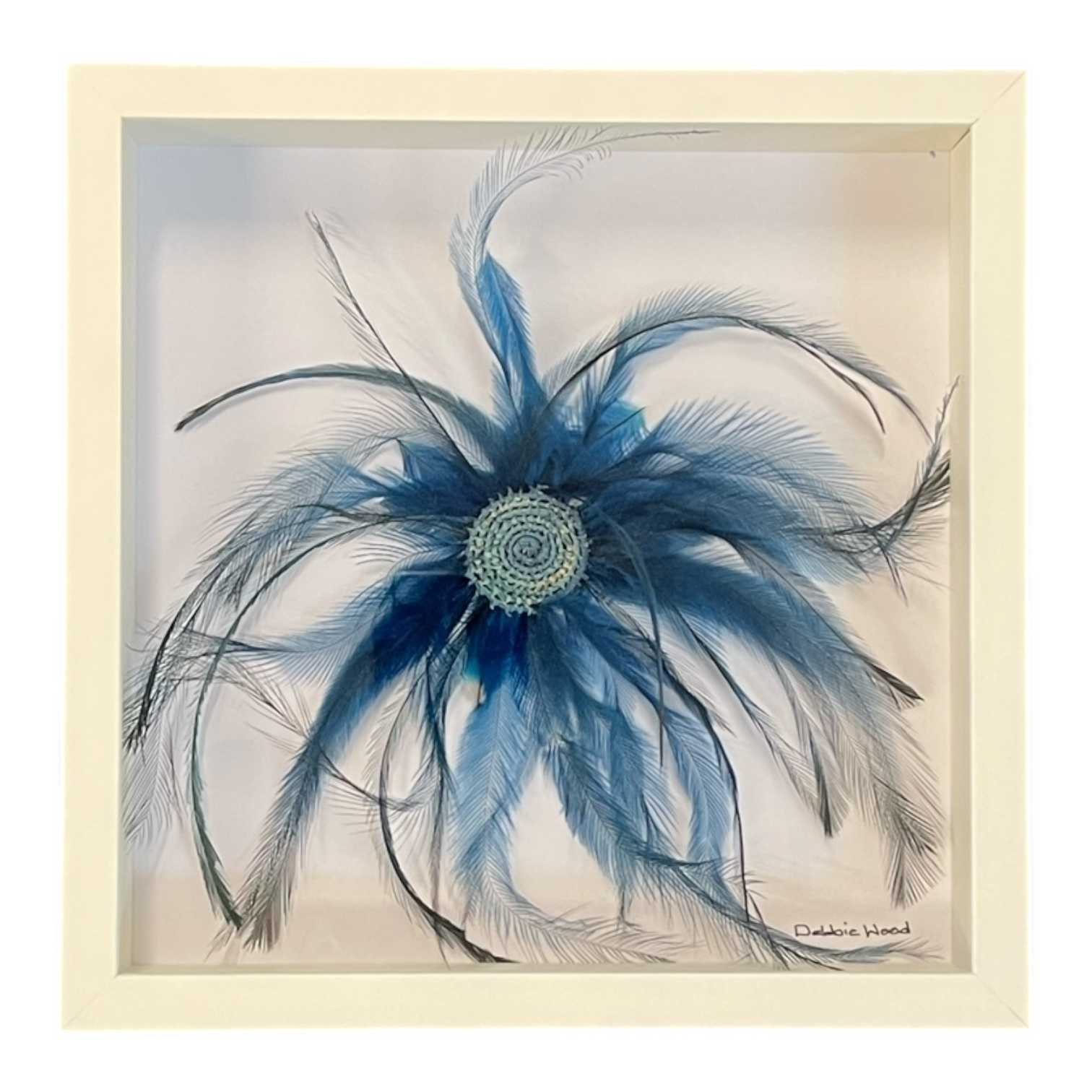 Blue Wildflower 2 – Original Artwork by Debbie Wood