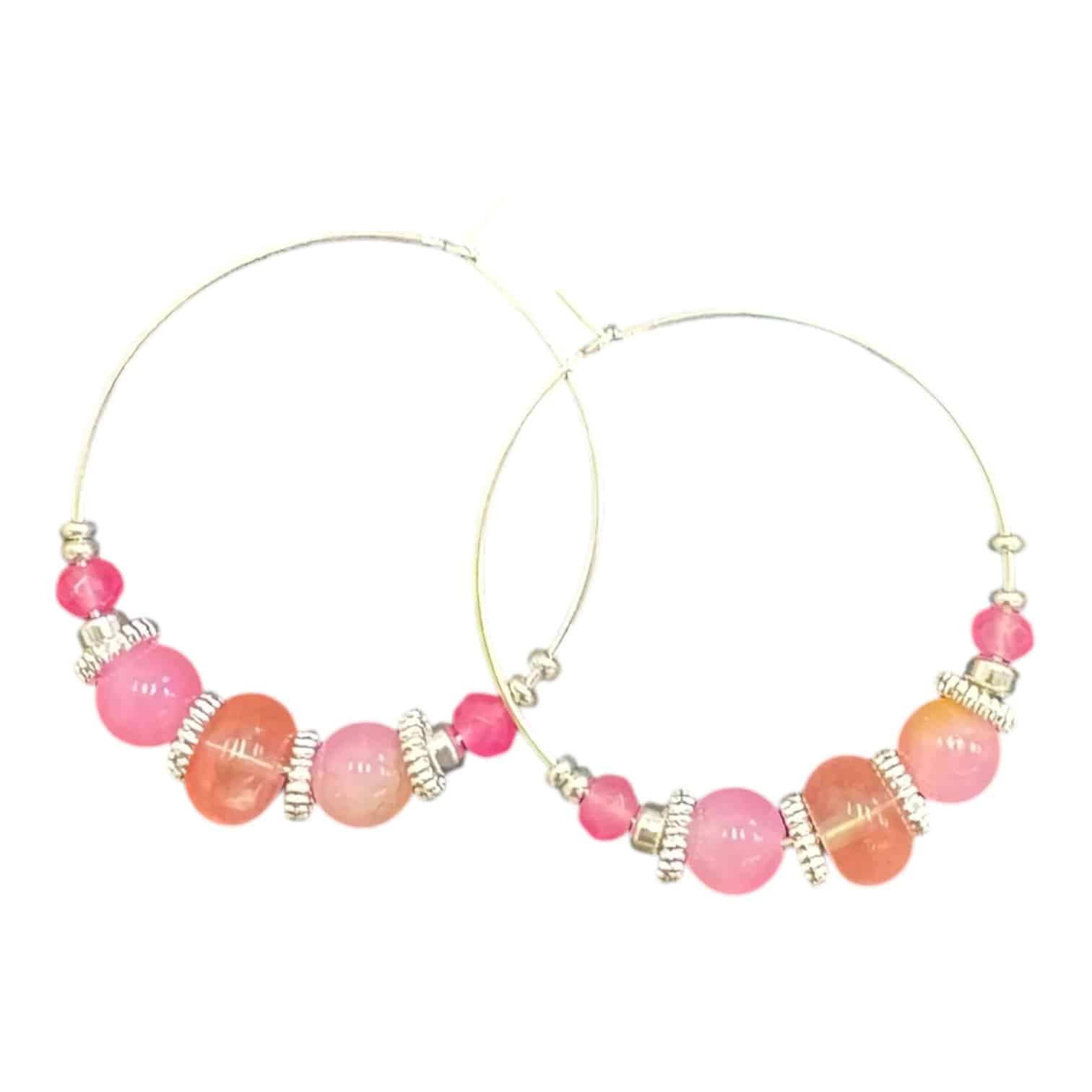 🧡 Amber Glow Hoops