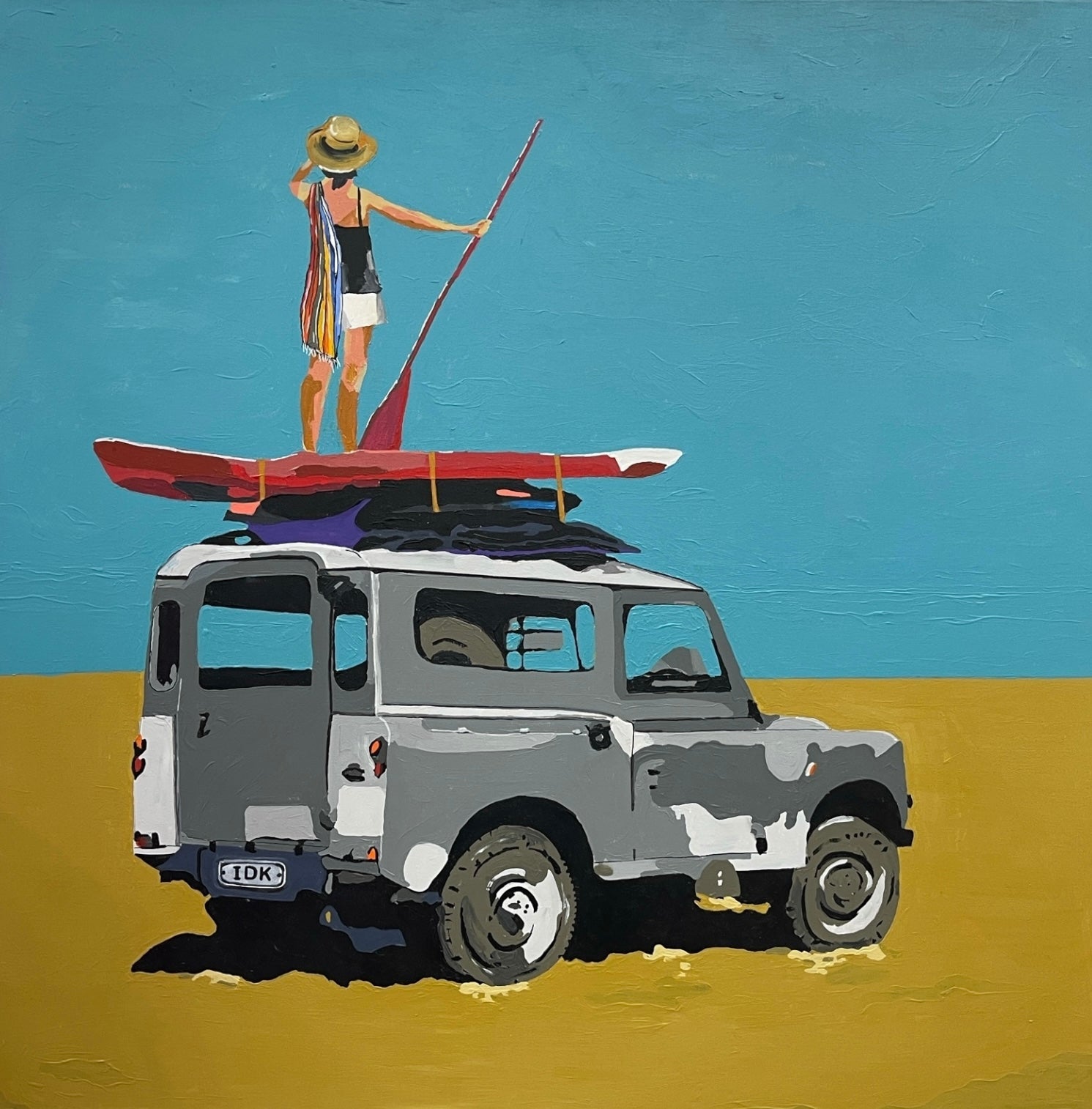 Google Maps – Original Artwork by Kaye Wild