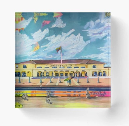 Foot Patrols - Acrylic Art Block