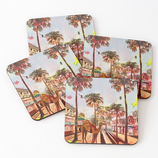 Tuesday Nights are Date Nights - Coaster Set by Maggie Deall