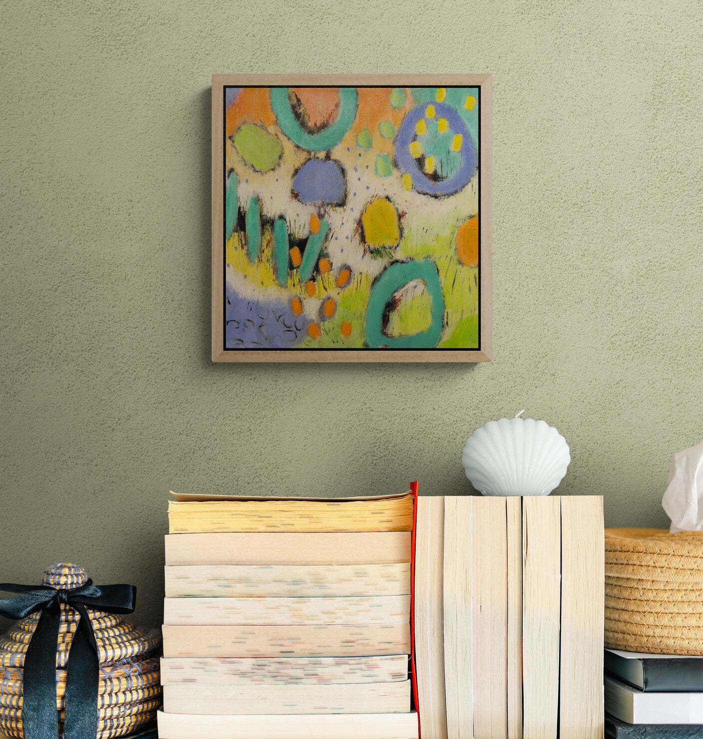 Cottage Garden 15 - Original Artwork by Liliia Lukianenko