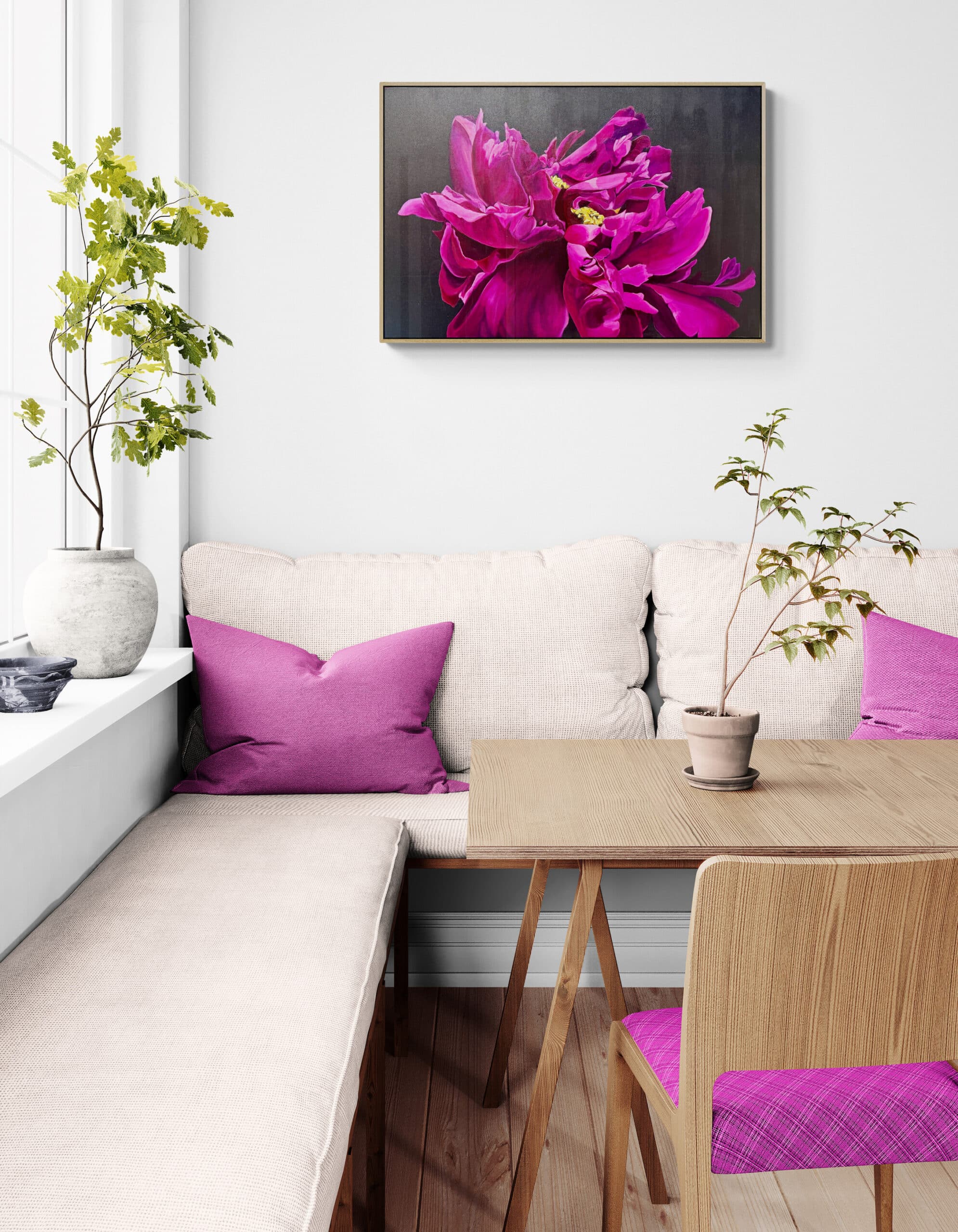 Magenta Peony