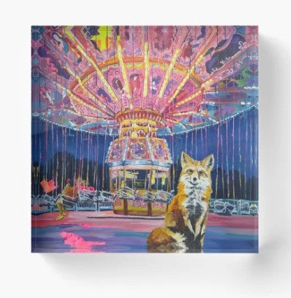 I Should Have Been at School - Acrylic Art Block