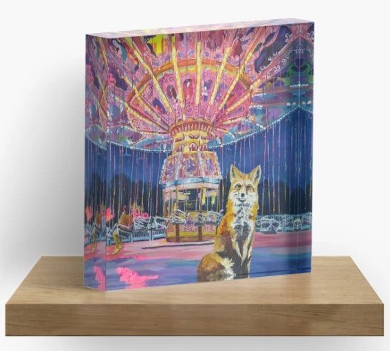 I Should Have Been at School - Acrylic Art Block