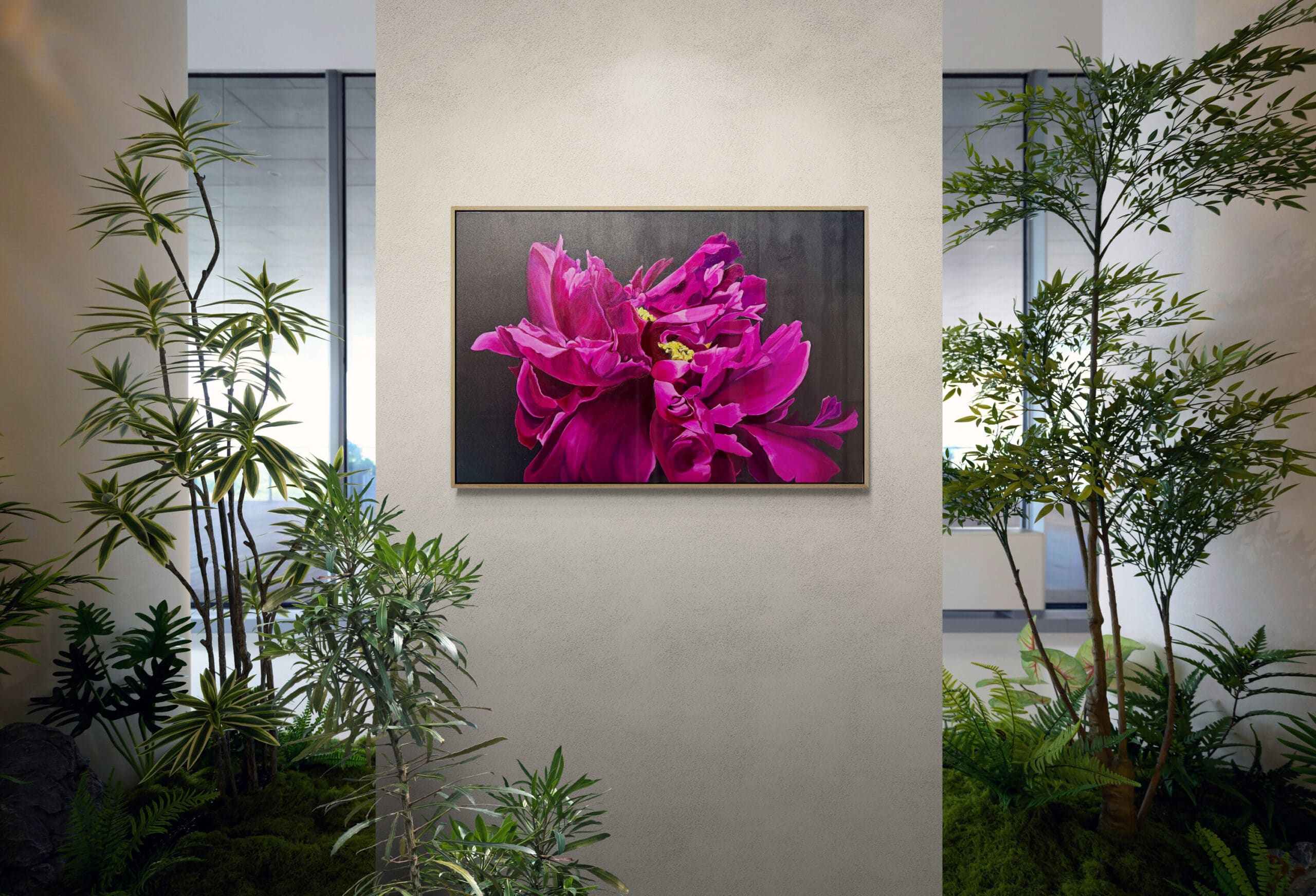 Magenta Peony