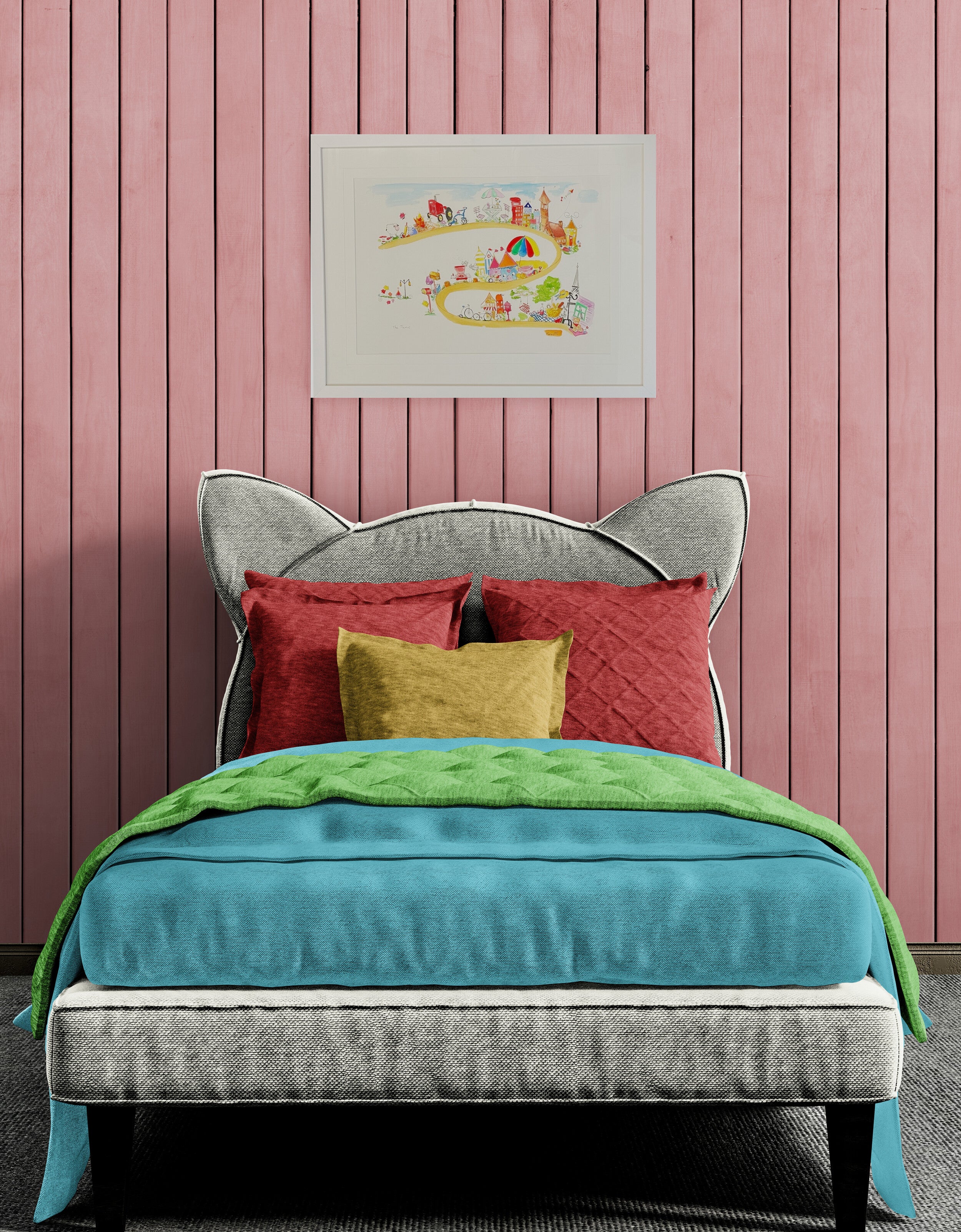 The Picnic - Original Framed Artwork by Maree McCrum