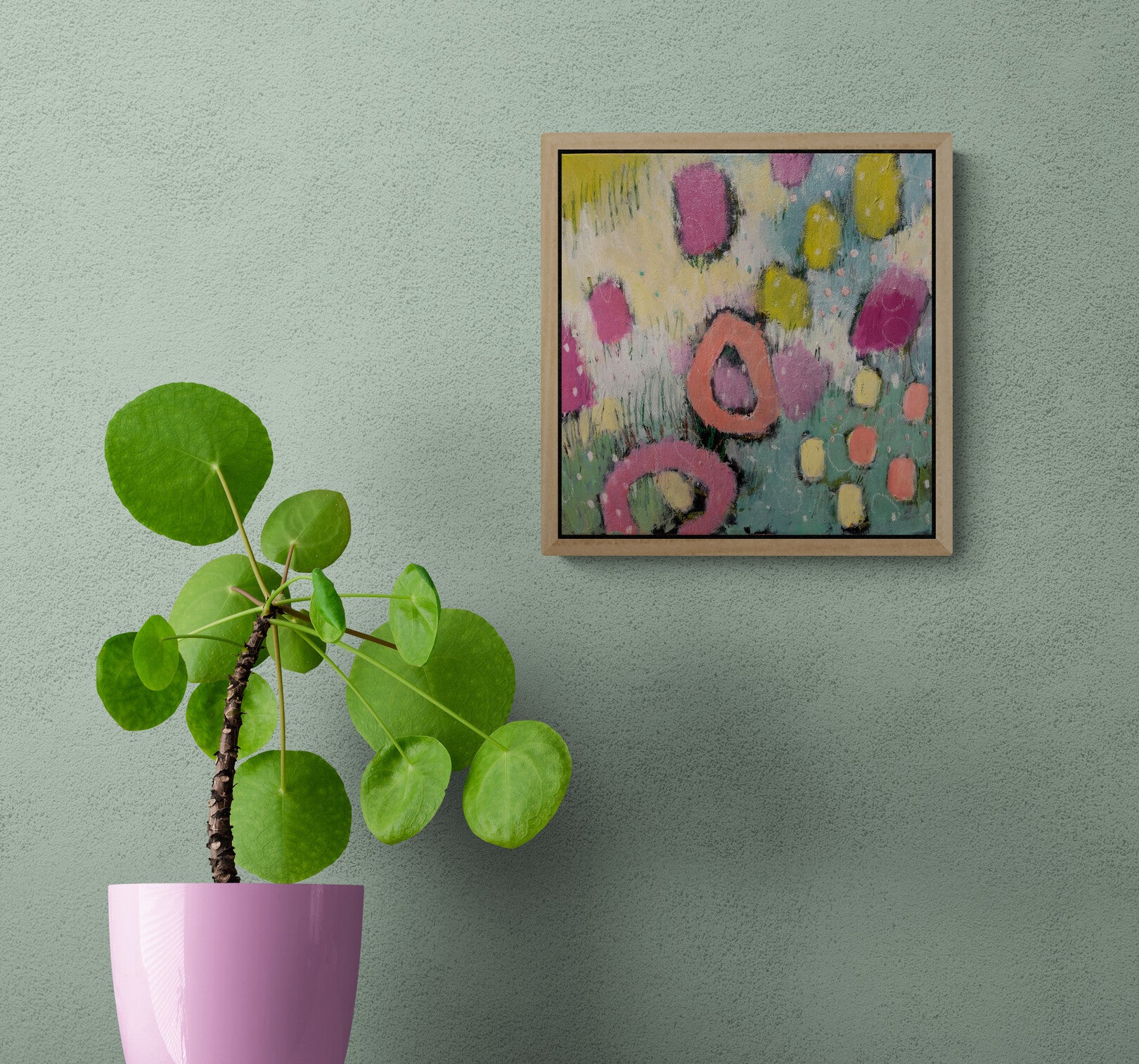 Cottage Garden 14 - Original Artwork by Liliia Lukianenko