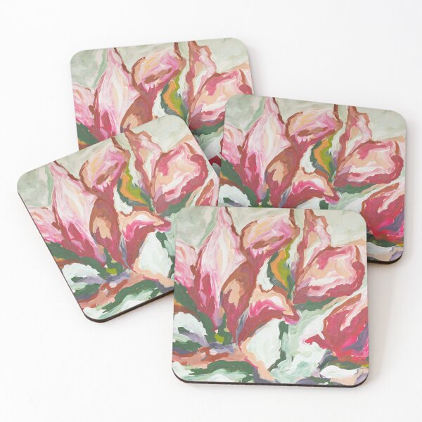 Flora - Little Gem - Coaster Set by Maggie Deall