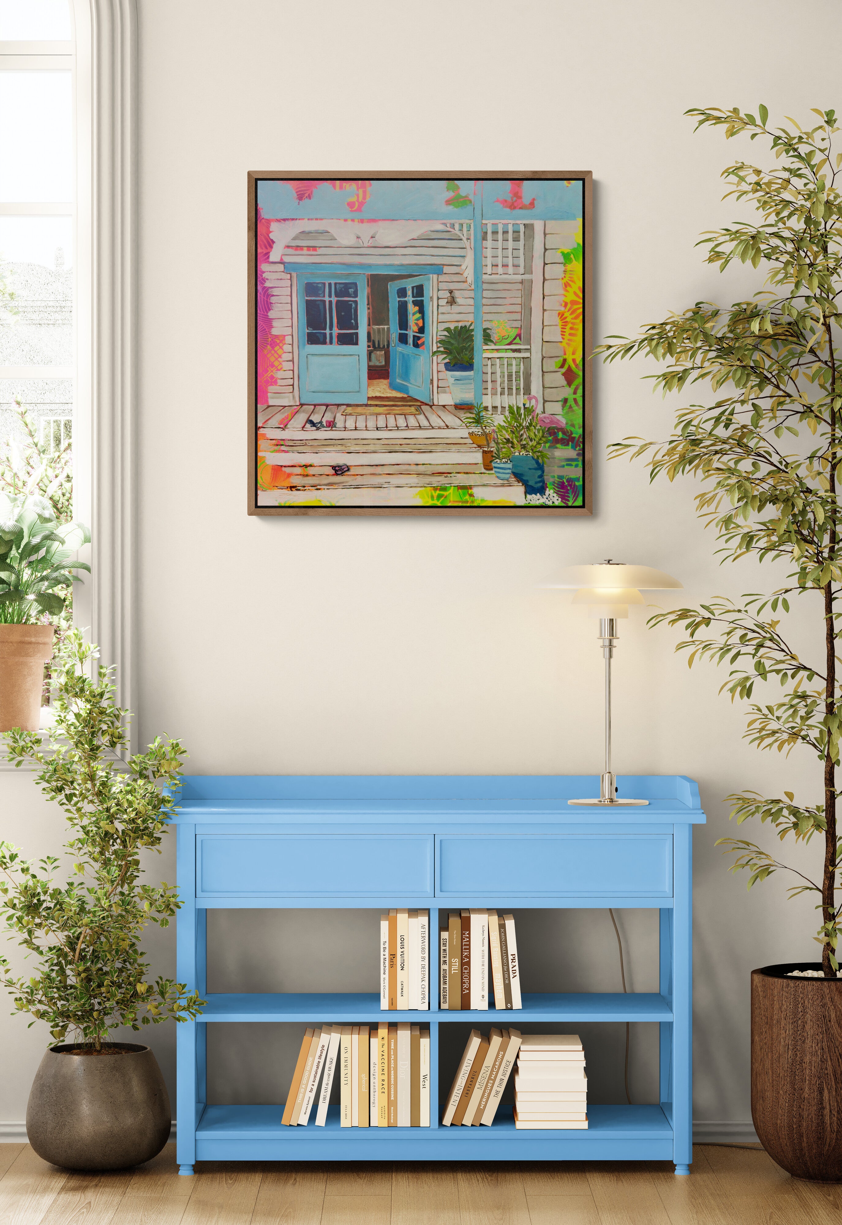 The Blue Doors are Open