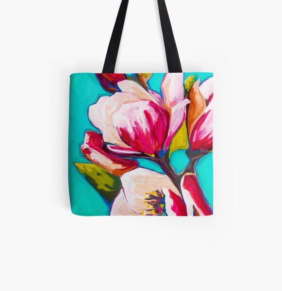 Sweet Magnolia – Art Tote Bag by Maggie Deall