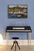 Marina di Portofino — Original Oil Painting by Virginia Byrne