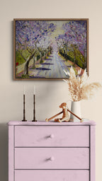 Prince of Purple — Original Oil Painting by Virginia Byrne