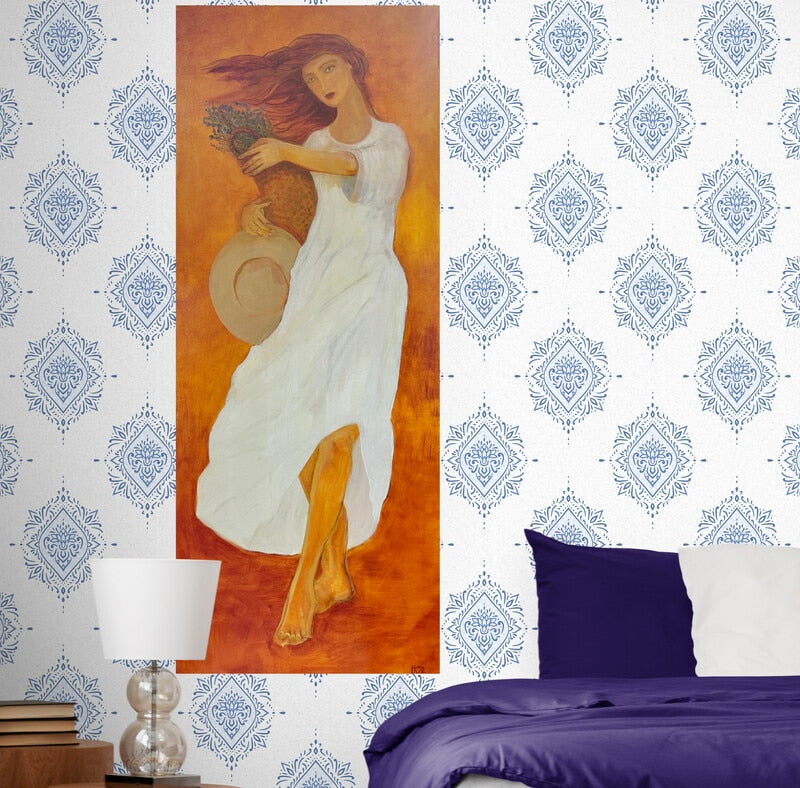 Lady with Lavender