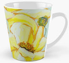 Sunshine Peonies - Art Mug
