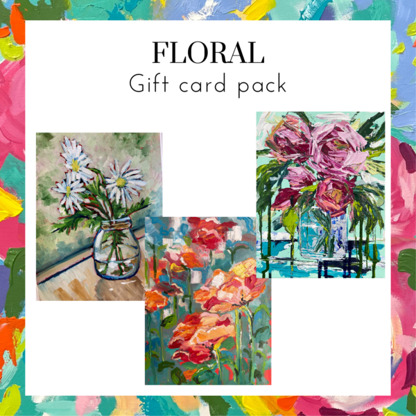 Floral Gift card pack